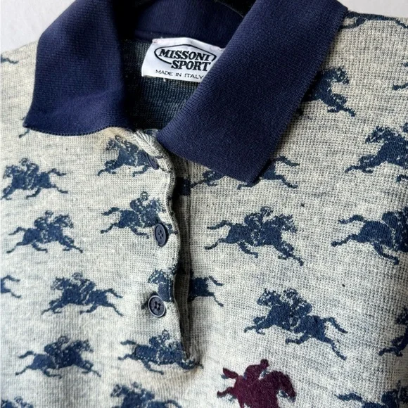 Vintage 80s Missoni Sport Sweater - Picture 3 of 13